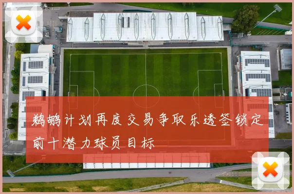 鹈鹕计划再度交易争取乐透签锁定前十潜力球员目标